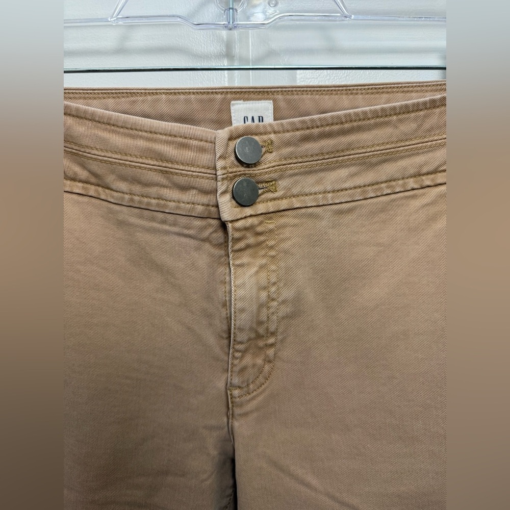 Gap Khaki Baby Boot Flare Pants Size 10R Women’s Casual - Picture 2 of 6